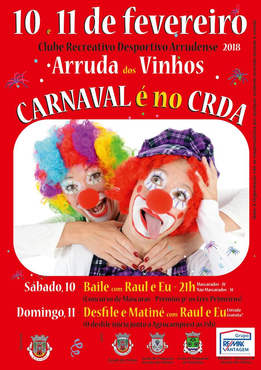 CRDA celebra o Carnaval